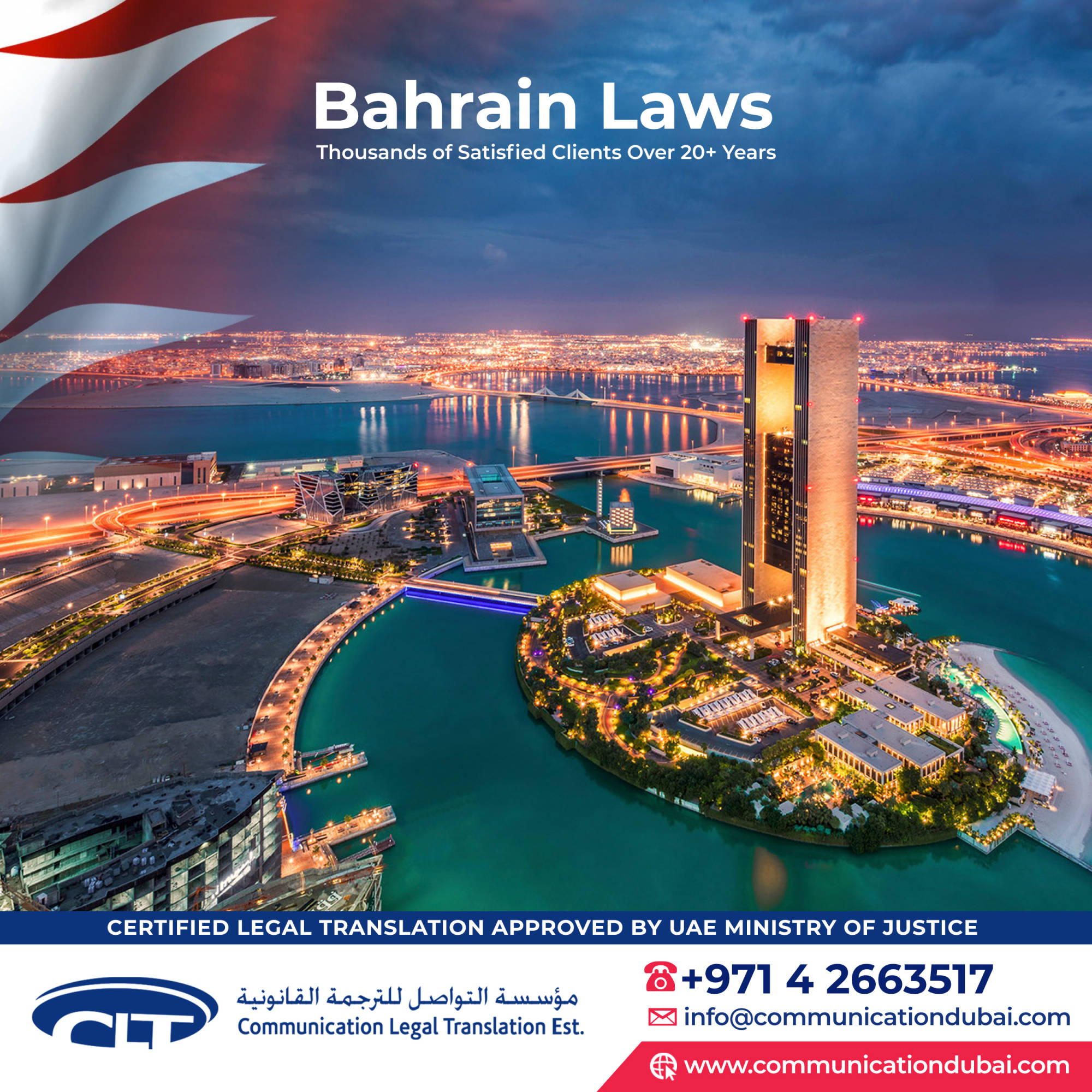 Bahrain, Announcements issued in implementation of Law No. (6)  of  2006  